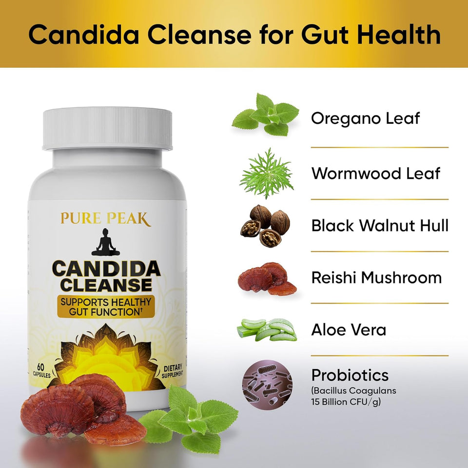 Candida Cleanse – Apoyo Natural para la Salud Intestinal y del Colon