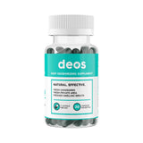 "DEOS" (cápsulas): Suplemento oral que neutraliza olores corporales.