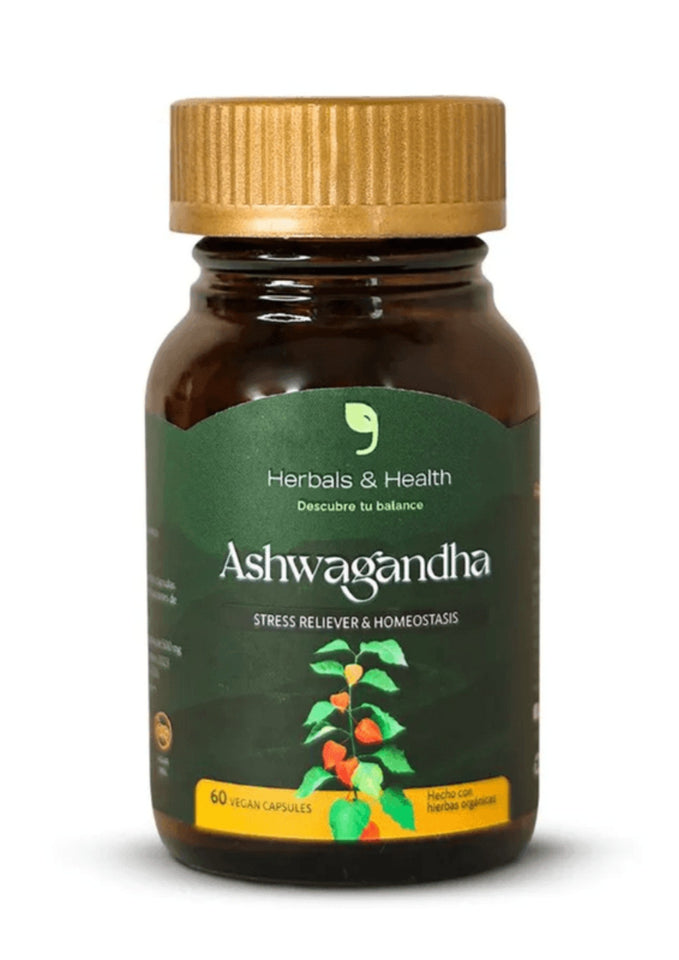 Ashwagandha - Fórmula natural contra el estrés físico y mental.
