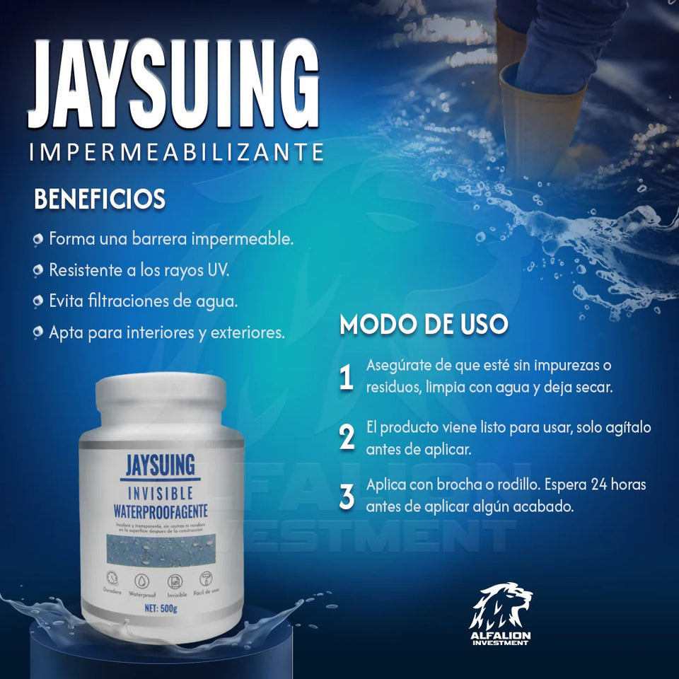 Sellador Jaysuing™ - Impermeabilizante Invisible