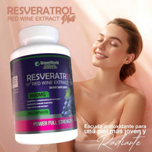 Resveratrol, la esencia de la juventud eterna.