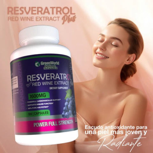 Resveratrol, la esencia de la juventud eterna.